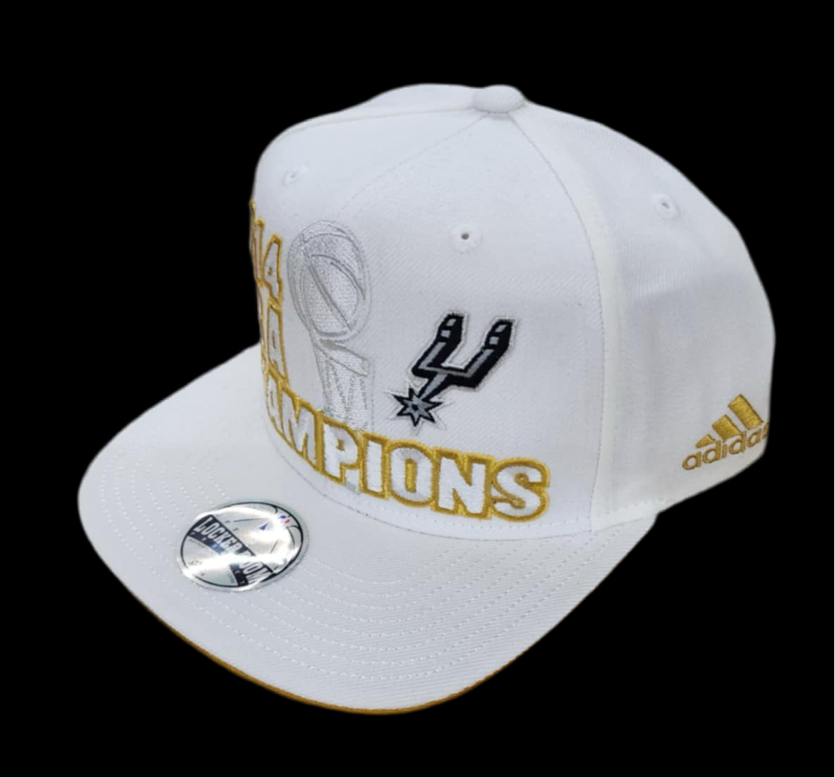 San Antonio Spurs ADIDAS Locker Room 2014 NBA Champions SnapBack