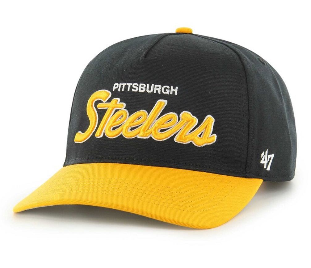 Pittsburgh Steelers Crosstown Hitch Black & Gold Two Tone '47