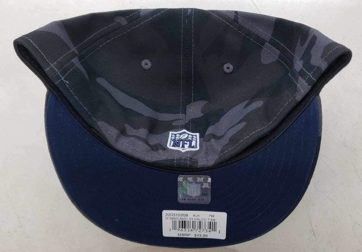 Dallas Cowboys Camo New Era outlets 59FIFTY Fitted Hat Sz 1/4