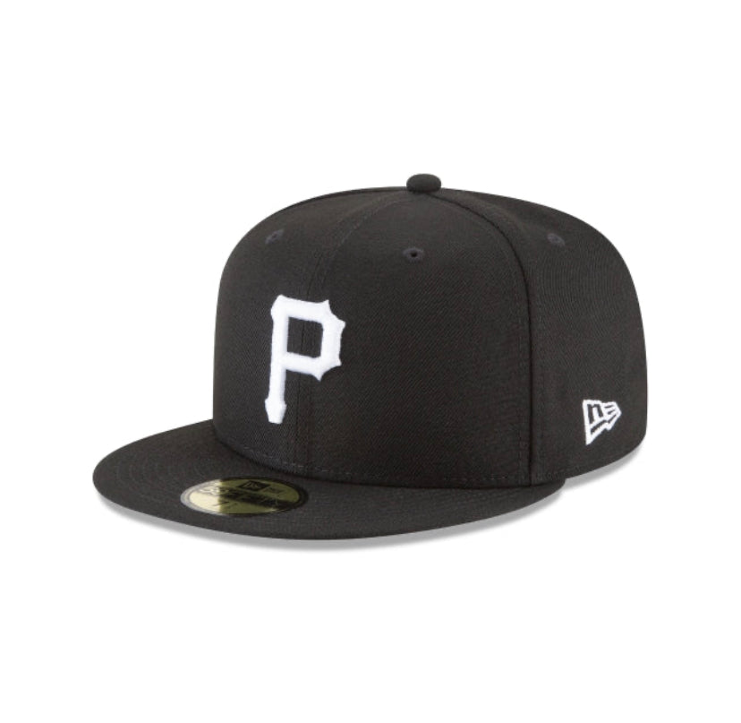 Pittsburgh Pirates New Era Alternate Authentic Collection On-Field 59FIFTY Fitted Hat - Black 7 3/4