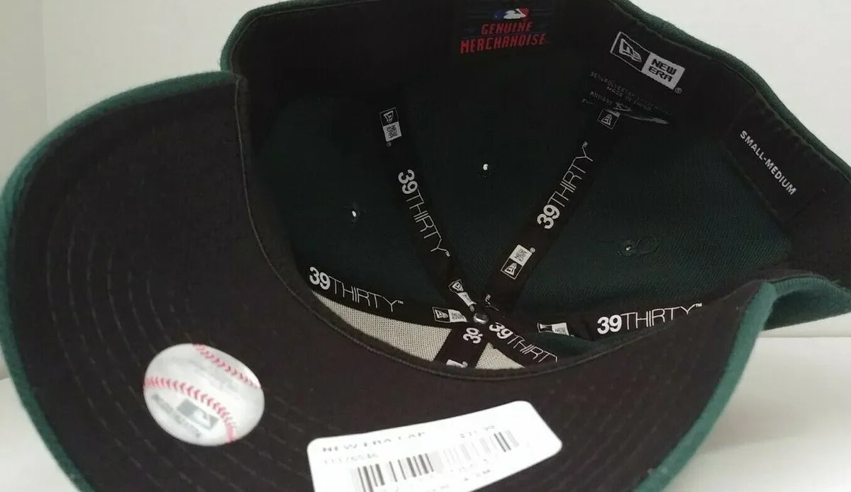 Boston Red Sox New Era Top Visor 39THIRTY Flex Hat - Black