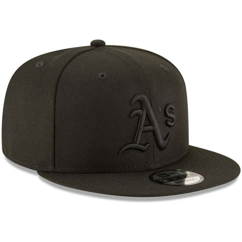 Oakland Athletics “A’s” Black On Black NEW ERA 9FIFTY SnapBack