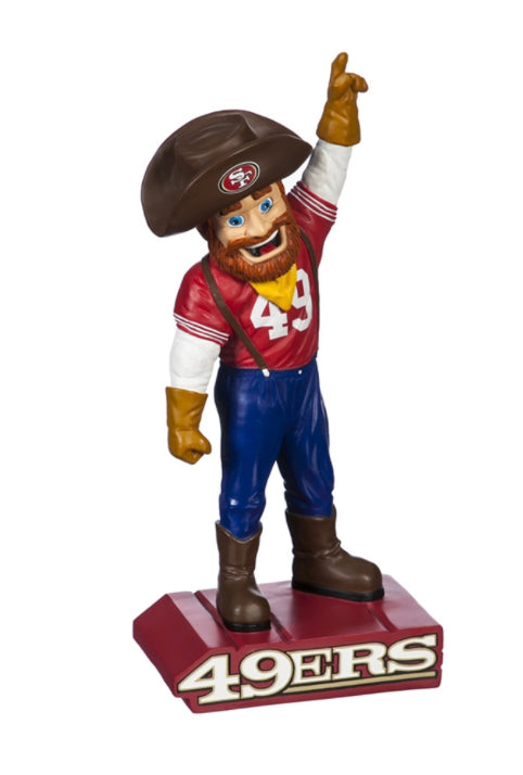 49ers football helmet statue San Francisco 49ERS “Sourdough Sam” Statue – All American Sportswear Online