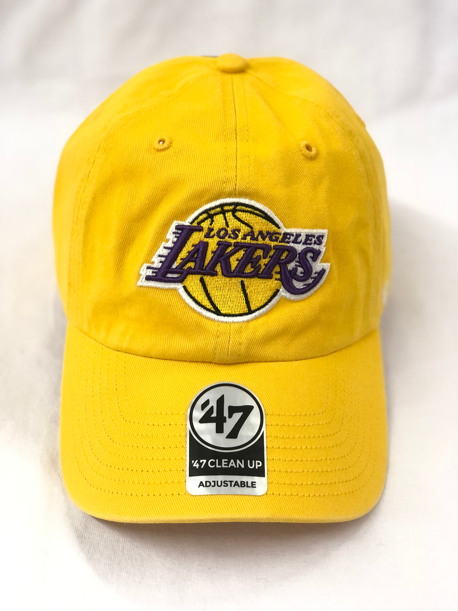 47 Brand Men's Los Angeles Lakers Super Rival T-Shirt - Yellow