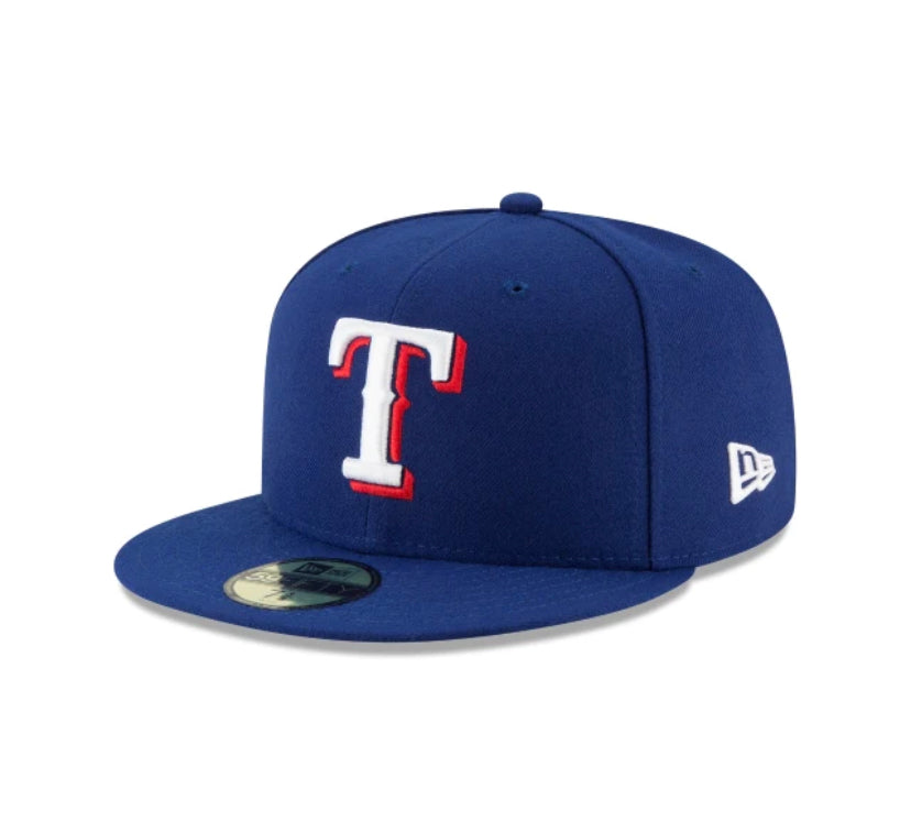 New Era 59FIFTY Texas Rangers Game Authentic Collection on Field Fitted Hat