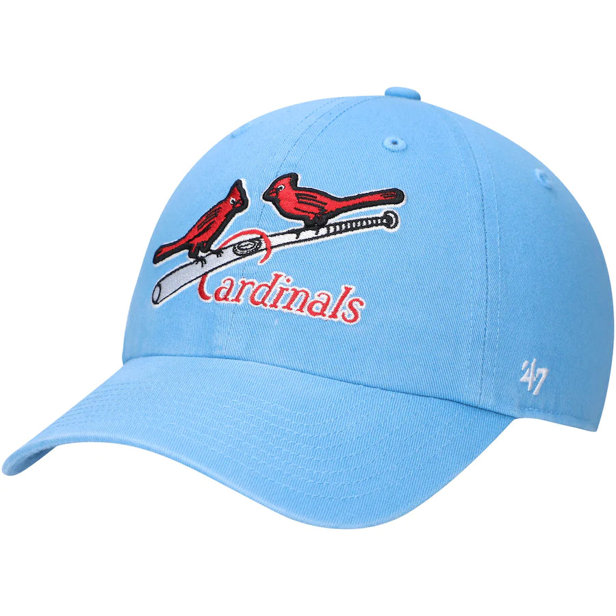 47 Brand St Louis Cardinals baseball cap in beige with logo and badge  embroidery