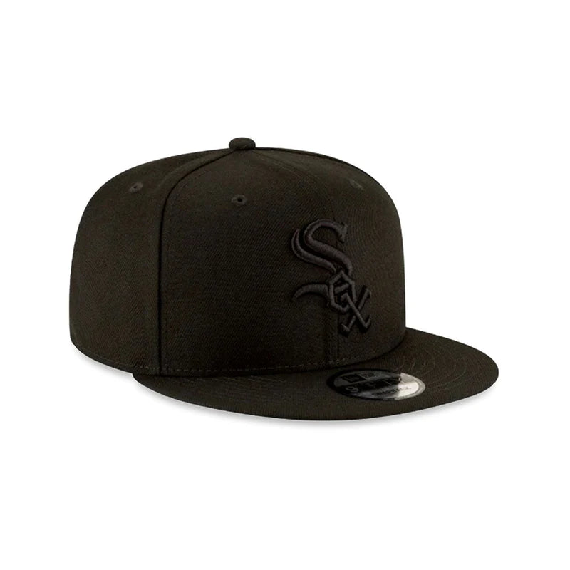  New Era Authentic Chicago White Sox 9FIFTY Snapback Black On  Black - OSFM : Sports & Outdoors