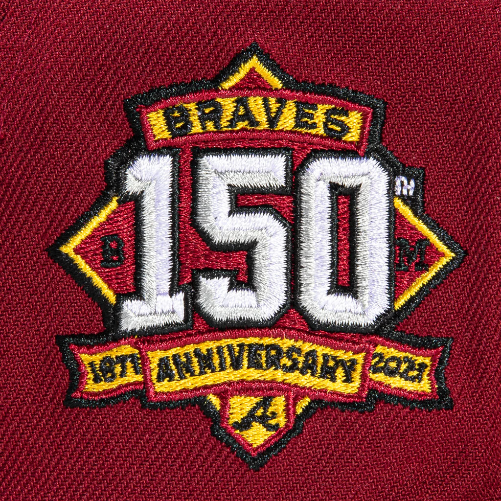 Atlanta Braves Sunday Night Toons Pack 150th Anniversary Side Patch 