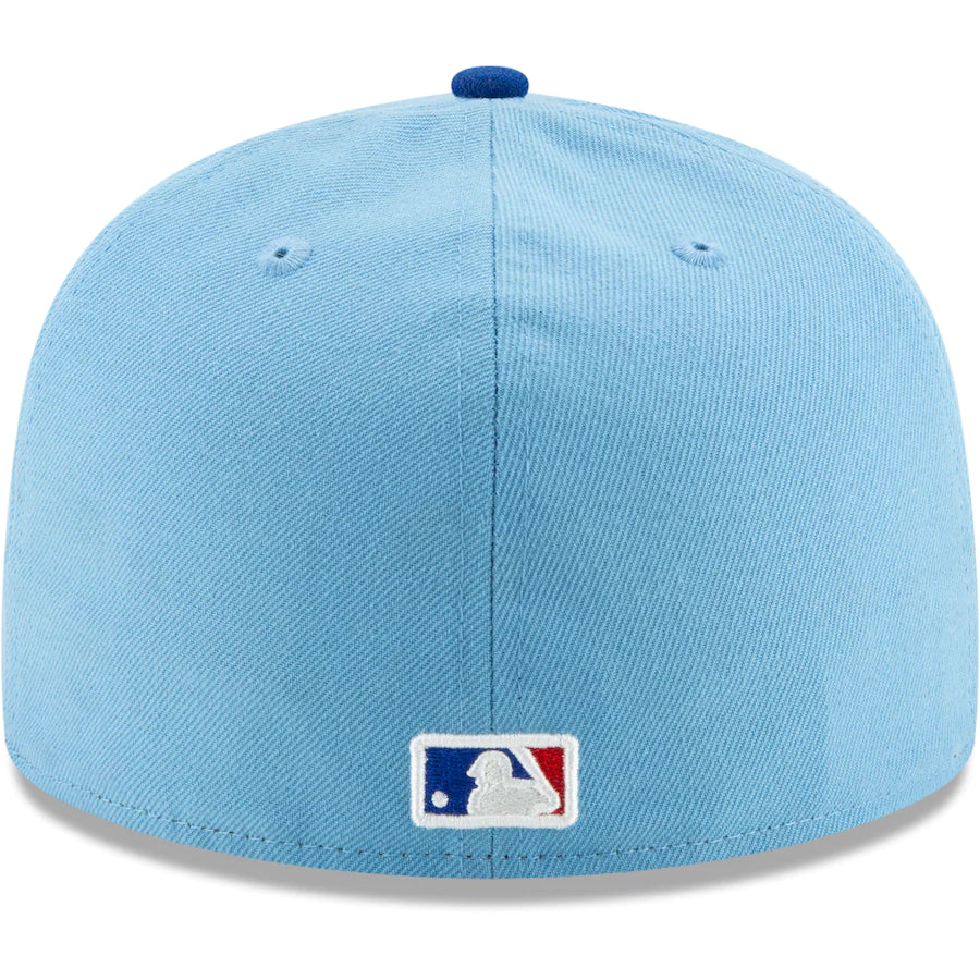 Baby blue fitted 2024 hat