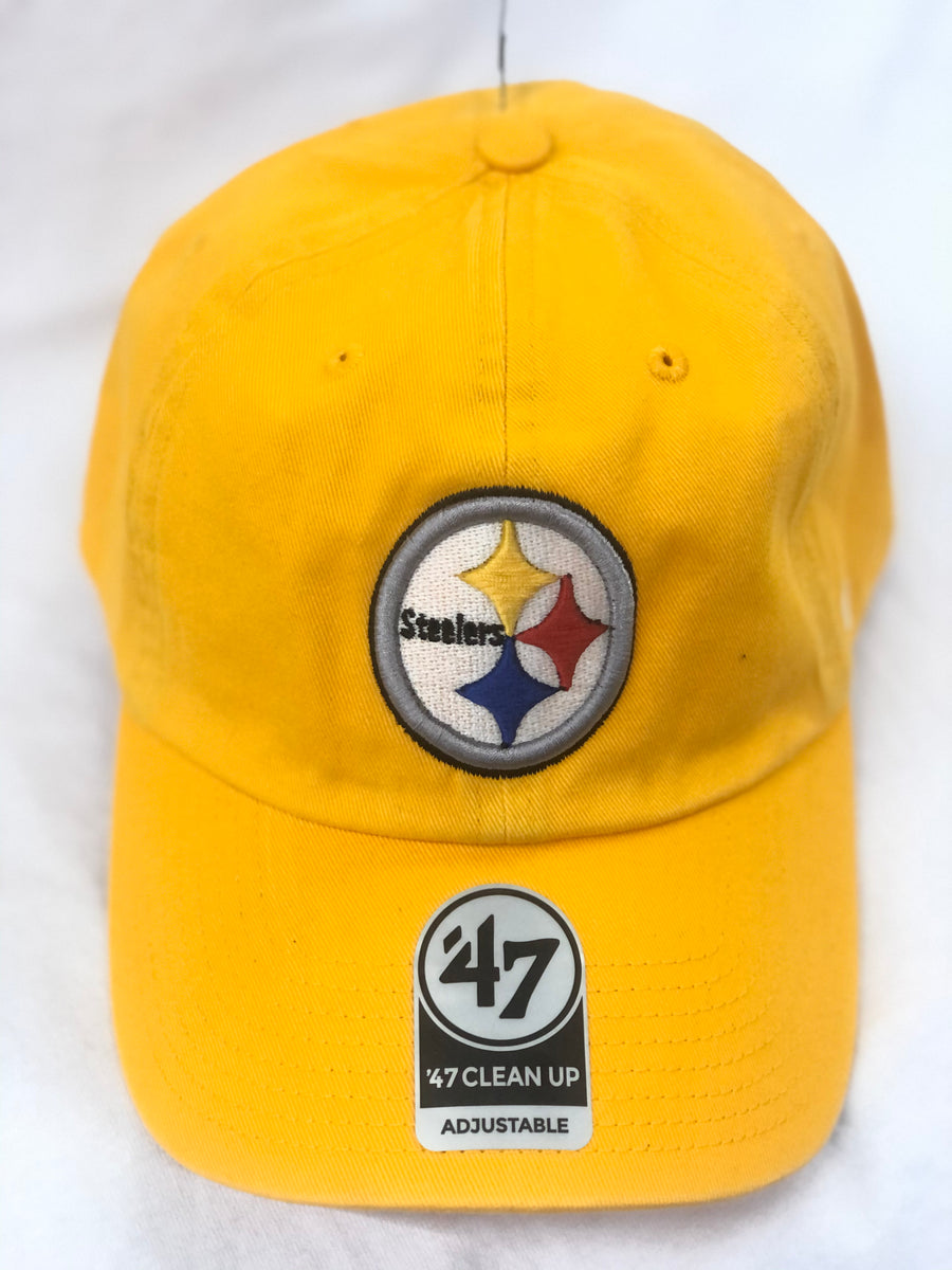 Pittsburgh Steelers Yellow '47 Brand Clean Up Cap – All American Sportswear  Online