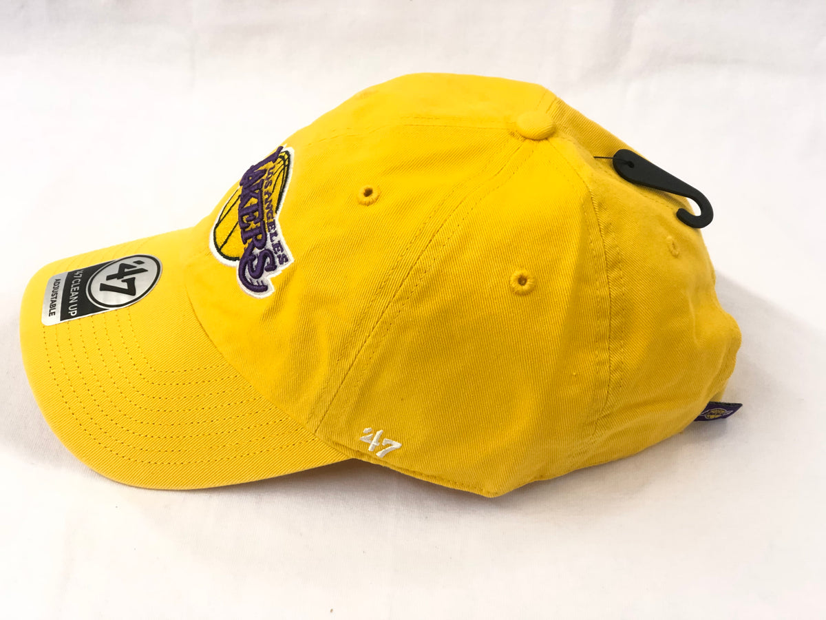 Los Angeles Lakers YELLOW '47 Brand Clean Up Cap – All American Sportswear  Online