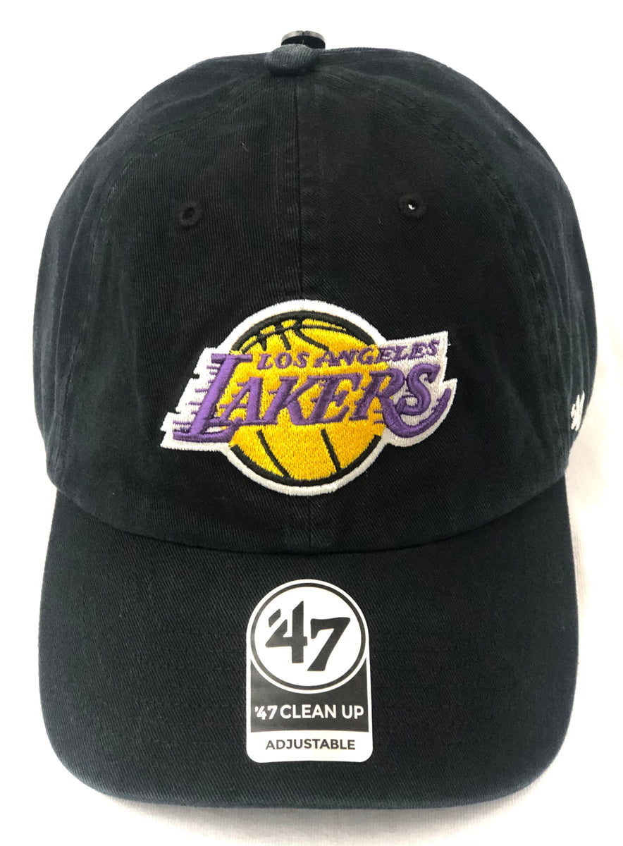 Los Angeles Lakers '47 Lunar Clean Up Adjustable Hat - Cream