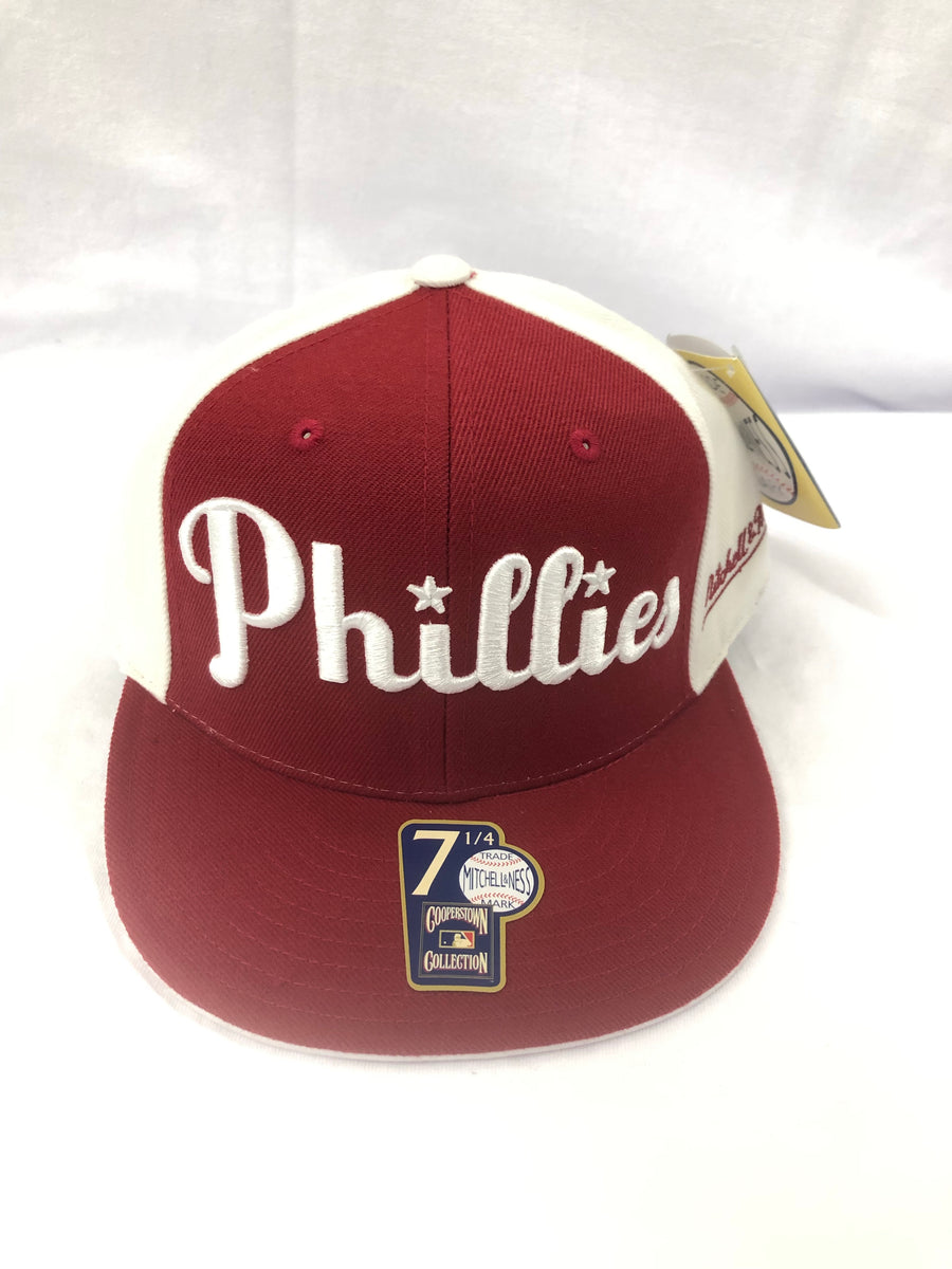 Philadelphia Phillies Mitchell & Ness Hometown Snapback Hat - Gold/Royal