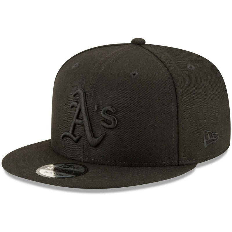 Oakland Athletics “A's” Black On Black NEW ERA 9FIFTY SnapBack – All  American Sportswear Online