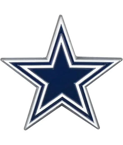 Dallas Cowboys 3-D Color Metal Auto Emblem