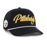 Pittsburgh Steelers ‘47 Brand Hitch Overhand Rope Adjustable Cap