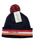 Miami Heat Mitchell & Ness Multi Color Winter Knit Ski Cuffed Beanie With Pom