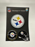 PITTSBURGH STEELERS PREMIUM ACRYLIC MAGNET PACK CARDED