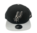 San Antonio Spurs 9Fifty 2- tone on-court OSFA SnapBack