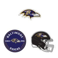 BALTIMORE RAVENS PREMIUM ACRYLIC MAGNET PACK CARDED