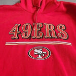 San Francisco 49ers NFL Team Apparel Scarlet Pullover Hoodie