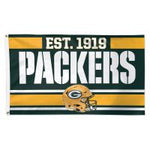 Green Bay Packers Established Flag - DELUXE 3' X 5'