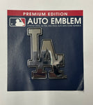 Los Angeles Dodgers Chrome Metal Auto Emblem