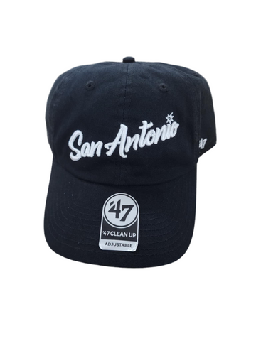 San Antonio Spurs ‘47 Brand Clean Up Adjustable Strapback Cap