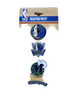 Dallas Mavericks 4 piece Pin Set