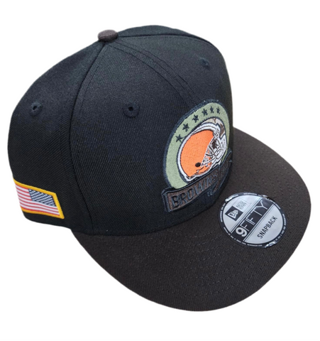 Cleveland Browns Official NFL 2022 Salute To Service New Era 9FIFTY SnapBack