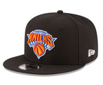 New York Knicks New Era 9FIFTY Basic Black Adjustable Snapback Hat