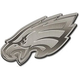 Philadelphia Eagles Antique Nickel Auto Emblem
