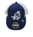 Dallas Cowboys Official NFL Adult Retro Joe New Era 9FIFTY Trucker Adjustable Snapback Hat Cap
