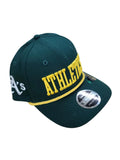 Oakland Athletics Wordmark Rope New Era 9SEVENTY Stretch-Snap Hat Cap