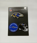 BALTIMORE RAVENS PREMIUM ACRYLIC MAGNET PACK CARDED