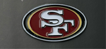 San Francisco 49er’s 3-D Metal Auto Emblem