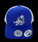 Dallas Cowboys HOOey Retro Joe Trucker Logo Mesh SnapBack Hat Royal/White