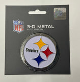 Pittsburgh Steelers 3-D Metal Auto Emblem