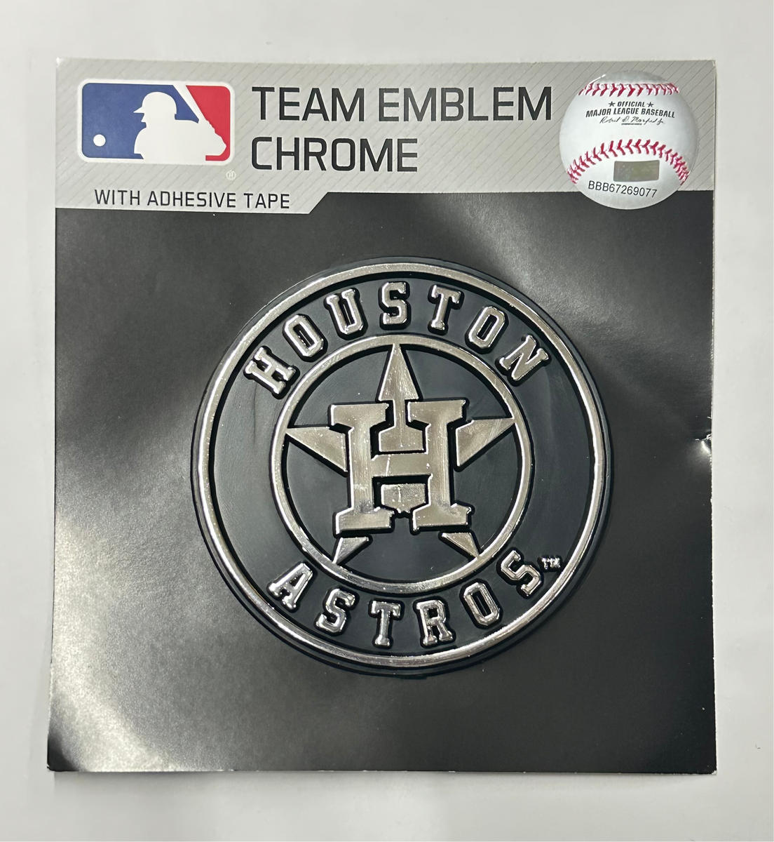 Houston Astros Chrome Auto Emblem – All American Sportswear Online