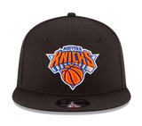 New York Knicks New Era 9FIFTY Basic Black Adjustable Snapback Hat