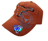 Texas Longhorns Distressed Top of The World Flex Fit Cap