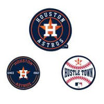 HOUSTON ASTROS PREMIUM ACRYLIC MAGNET PACK CARDED