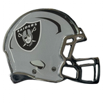 Las Vegas Raiders Helmet Acrylic-Metallic Auto Emblem