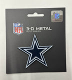 Dallas Cowboys 3-D Color Metal Auto Emblem