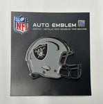 Las Vegas Raiders Helmet Acrylic-Metallic Auto Emblem