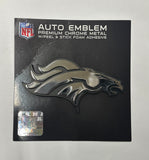 Denver Broncos Premium Chrome Metal Auto Emblem