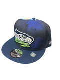 Seattle Seahawks Official Ink Sideline New Era 9FIFTY SnapBack Hat
