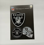 LAS VEGAS RAIDERS PREMIUM ACRYLIC MAGNET PACK CARDED