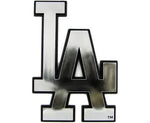 Los Angeles Dodgers Chrome Metal Auto Emblem