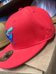 Baltimore Orioles Red 50th Anniversary New Era 59FIFTY Fitted Hat
